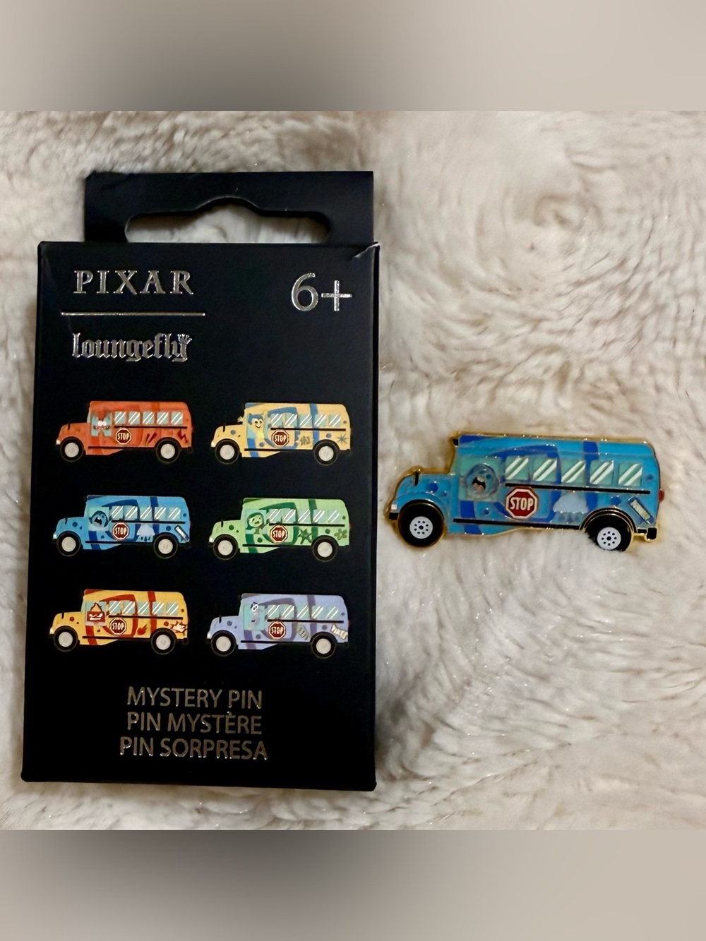 Loungefly Disney Pixar Inside Out Bus Blind Box Enamel Pin